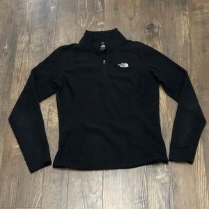 Women’s Small Black Northface Pull-Over Fleece